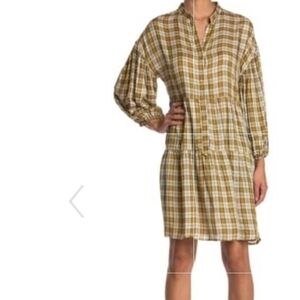 𝅺Max studio 3/4 sleeve shirt dress